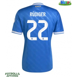 Real Madrid Antonio Rudiger #22 Tredje Tröja 2025-26 Kortärmad